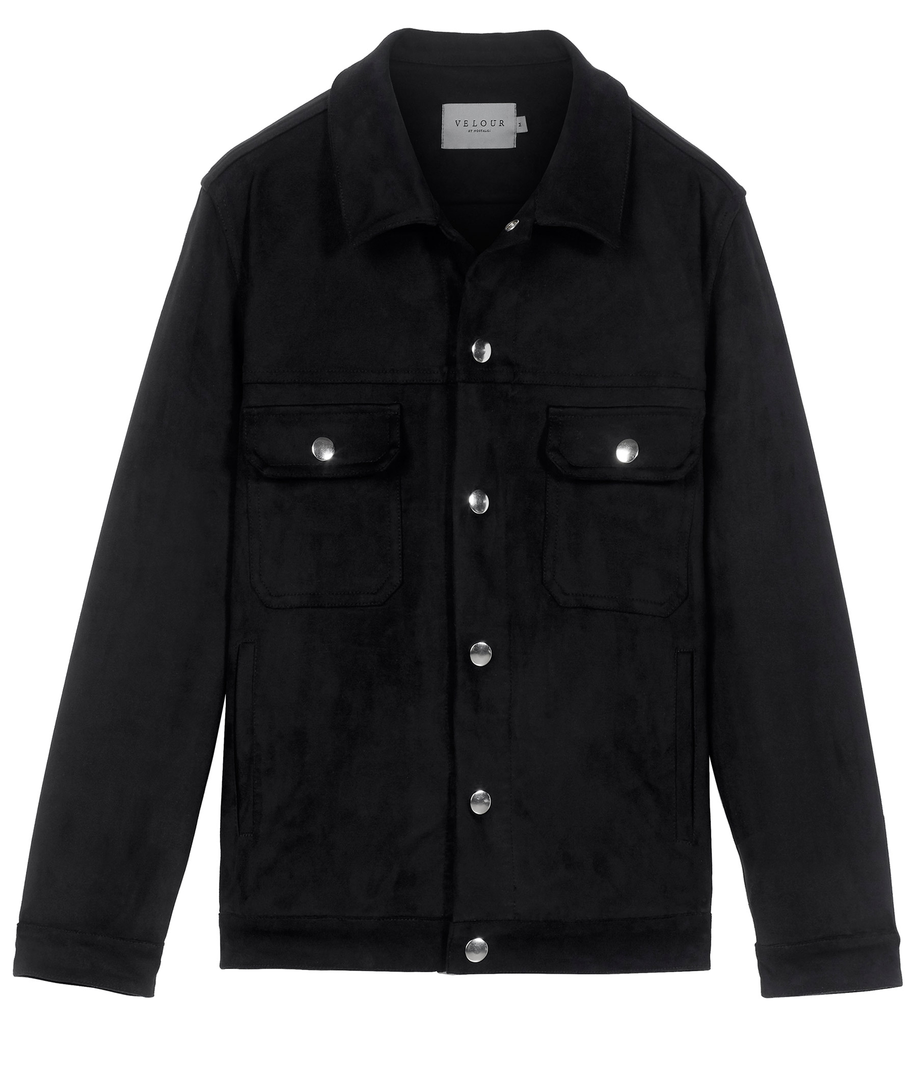 velour black jacket